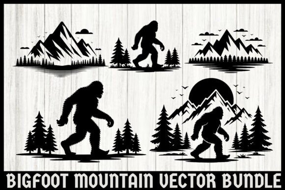 Download Bigfoot Mountain Vector Bundle - Vector bundle Collection