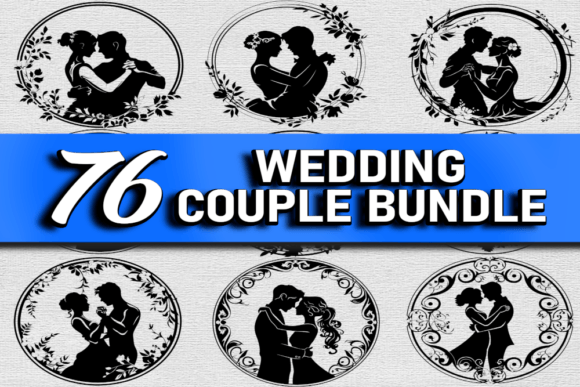 Download Couples Wedding Bundle SVG,PNG,DXF,PNG - Dxf Collection