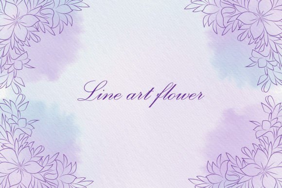 Download Beautiful Hand Drawing Watercolor Floral - Drawing watercolor Collection