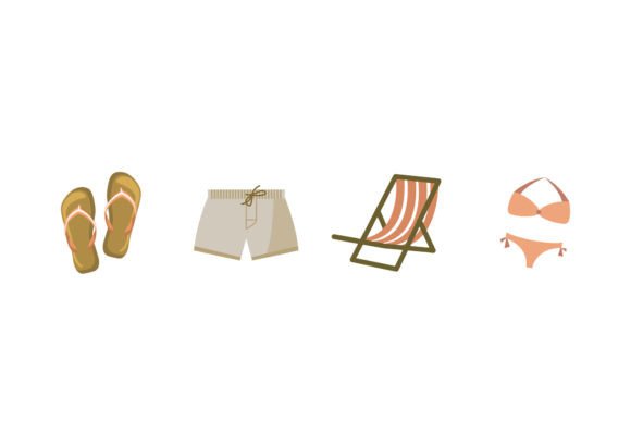 Download Beach Party Elements - Beach party elements Collection