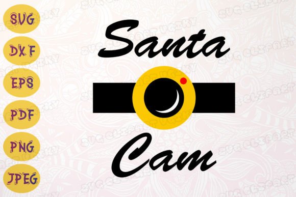 Download Santa Cam Yellow Belt SVG Xmas Ball DXF - Dxf Collection